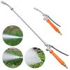 Outdoor Flower Sprayer Wand with Brass Barbs Anti-Slip Rubber Handle Comfortable Grip Rust-Proof Garden Sprayer