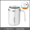 Creative Large-Capacity 304 Stainless Steel Office Mug with Lid and Outdoor Handle