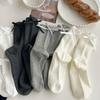 5 пар женских универсальных носков до середины голени с завязками-бабочками
