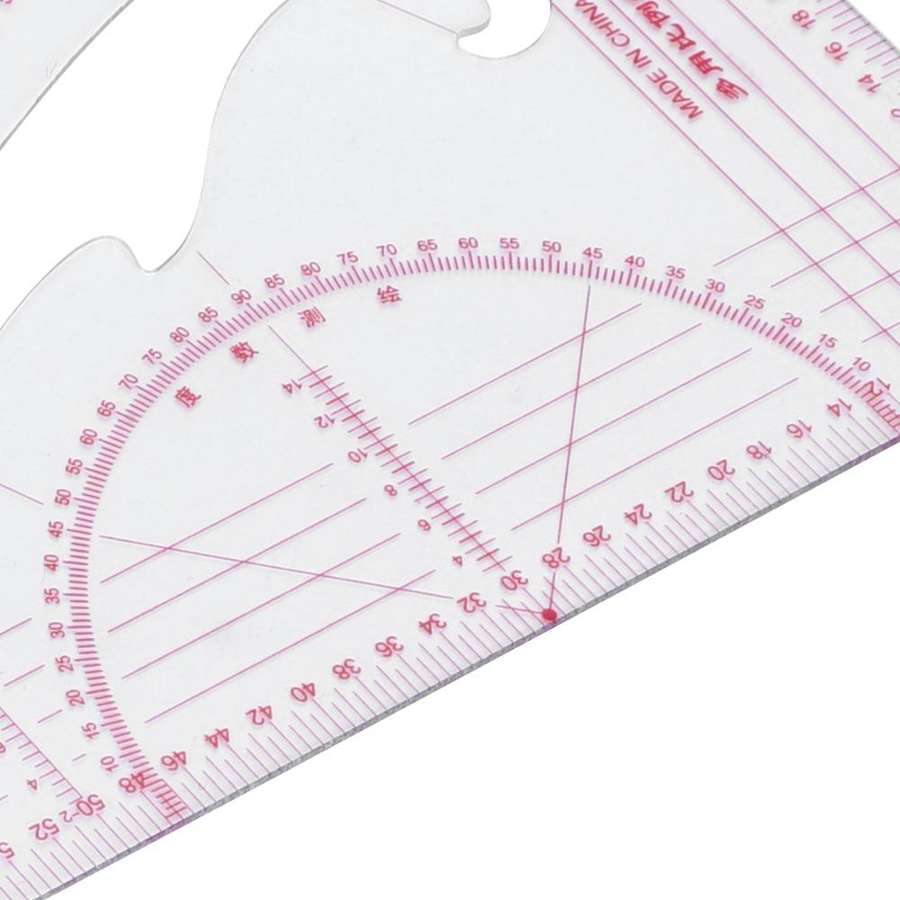 3pcs Flexible Garment Ruler Precise Measurement Scale Multifunctional Ruler Pattern Making