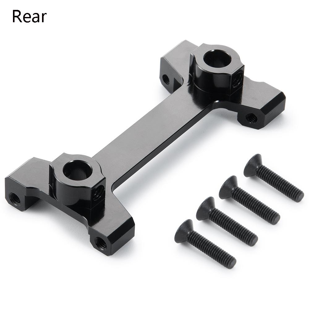 MIBIDAO Metal Front Rear Car Body Shell Fixing Bracket for Axial SCX10 III Early Bronco Wrangler Gladiator Base Camp 1/10 RC Car