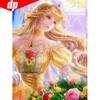 5D Diamond Painting Fairy Full Round Diamond Mosaic Cartoon Diamond Embroidery Cross Stitch