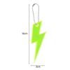 Safety Protection Night Reflective Pendant Decoration Reflective Keyring  Bag Ornament