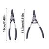 Плоскогубцы для стопорных колец Прямой Изогнутый Наконечник Внутренние Внешние Стопорные Кольца Плоскогубцы для Профессионалов Съемник Стопорных Колец