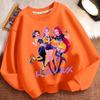 Children's Cartoon Witch Hunt Team Hoodie, Spring and Autumn Boys' and Girls' Casual Jacket