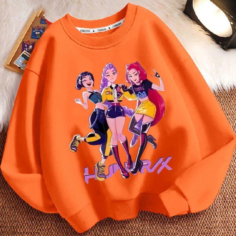 Children's Cartoon Witch Hunt Team Hoodie, Spring and Autumn Boys' and Girls' Casual Jacket