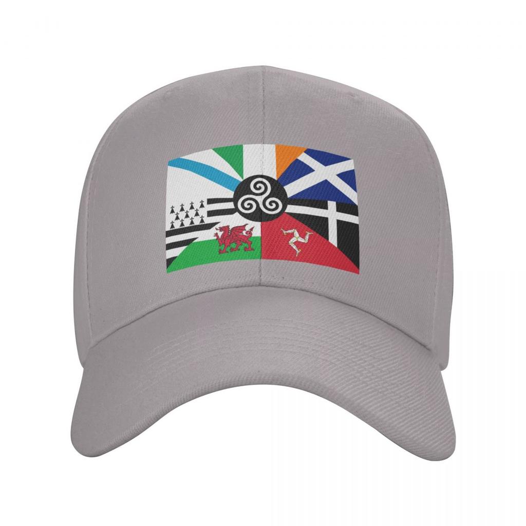 European Pan Nations Flag Baseball Cap Adjustable Ireland Scotland Wales Brittany Dad Hat Spring Caps Snapback Hats