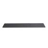 0.56" Thick Gym Floor Mats 12 Tiles Rubber Top with EVA Foam Black & White
