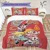 Retro Video Game Characters Pattern Bedding,Quilt Set Quilt Cover Pillowcase Home Birthday Gift (1*duvet cover+2*pillowcase,without core)XSJT0917307
