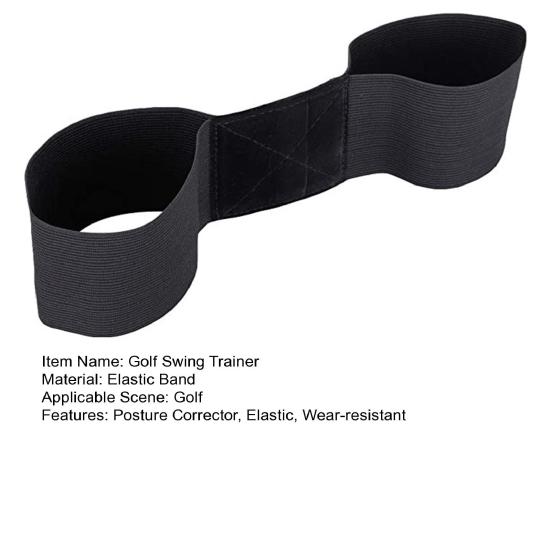 Помощь для тренировки гольф-свинга Пояс для коррекции движений Тренажер для свинга руками Корректор осанки рук Нарукавник для коррекции гольф-свинга