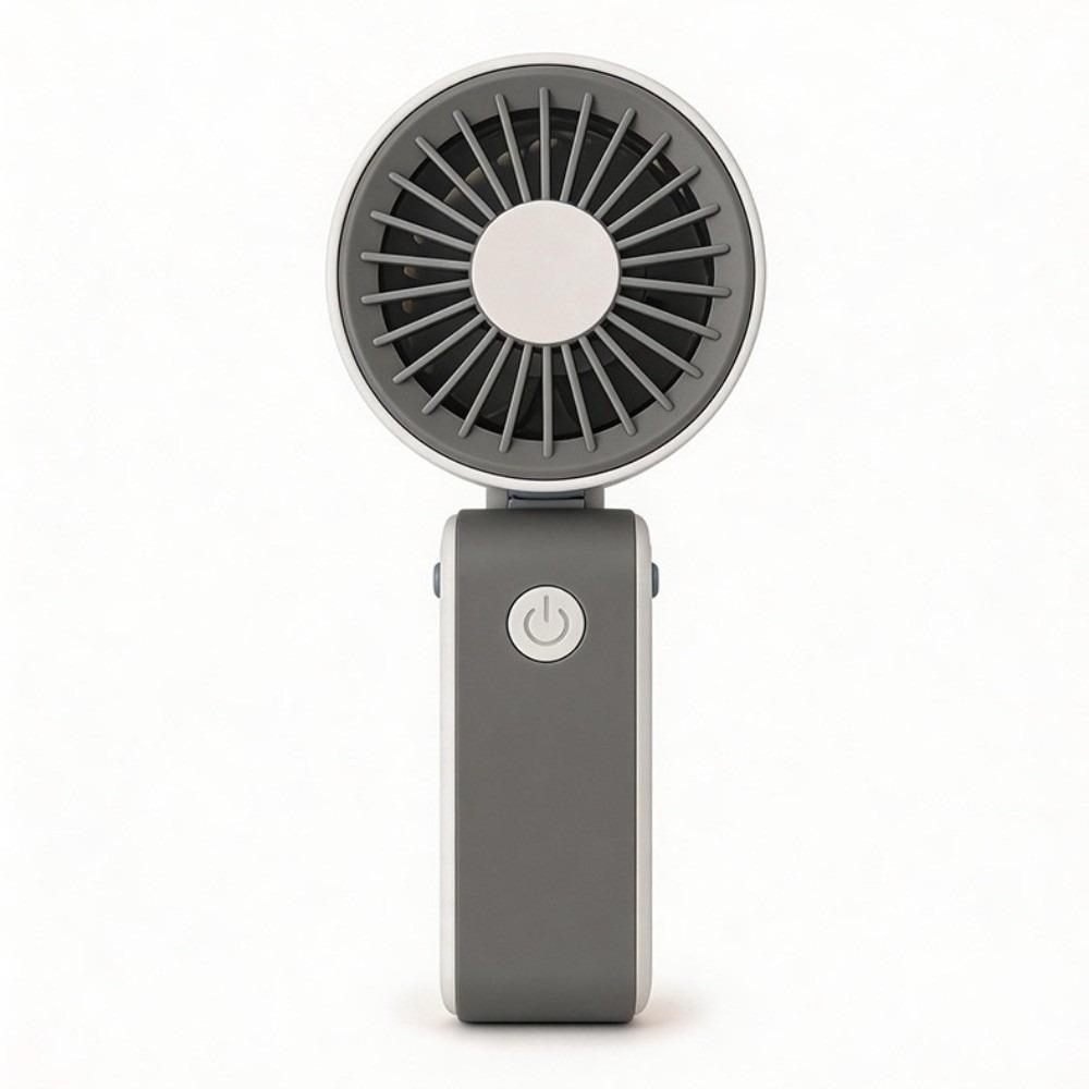 3 Speeds Portable Electric Fan Foldable Neck Hanging Small Fan for 3.7V500MAh Desktop Use