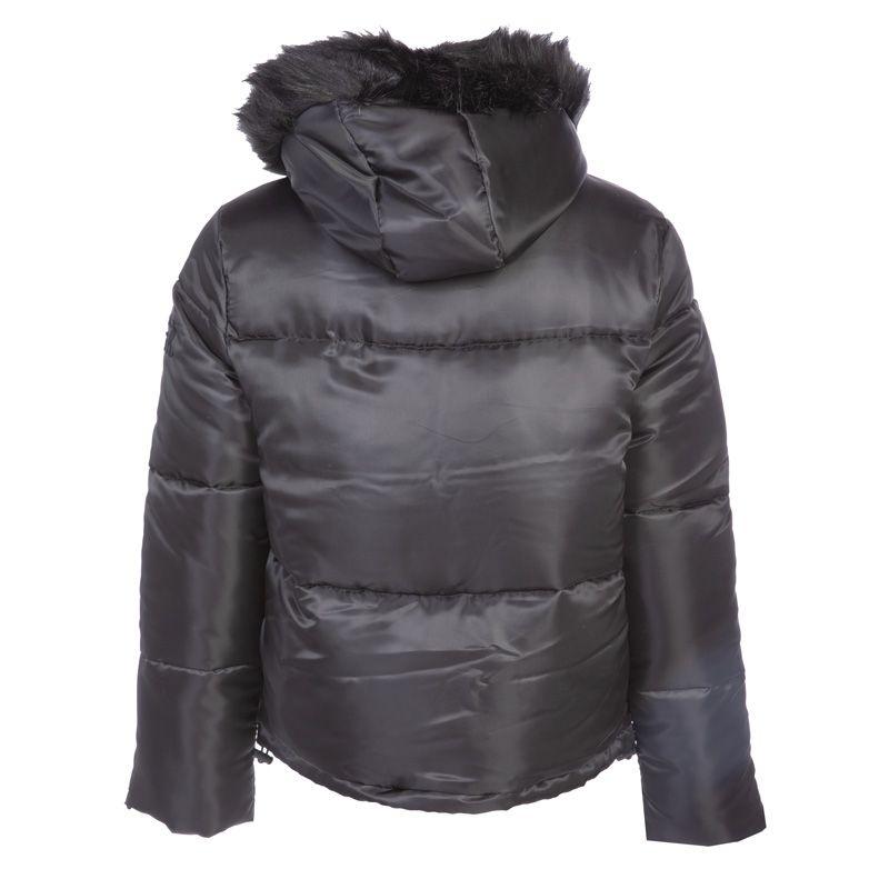 Женская черная куртка-пуховик с капюшоном VON DUTCH Bonny