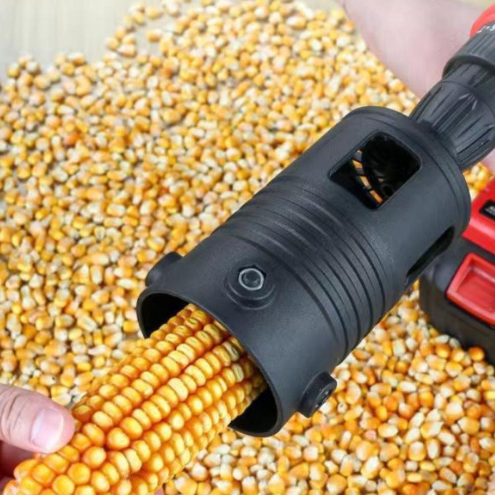 Convenient Corn Thresher Automatic Dry Corn Stripper Home Use Corn Sheller  Electric Drill