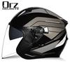 2025 Новейший Высококачественный Мотошлем Половина Лица Двойной Визор Cascos para Motos Мужской Женский Пара Шлем для Мотоцикла