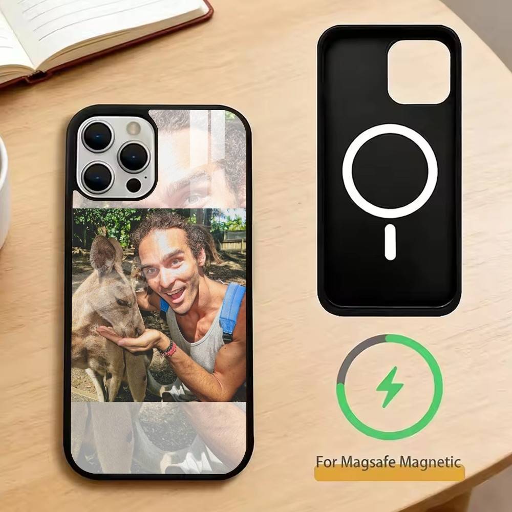 Луи Коул Чехол для iPhone 17, 16, 15, 14, 13, 12, 11 Plus, Pro Магнитный с MagSafe Беспроводная зарядка