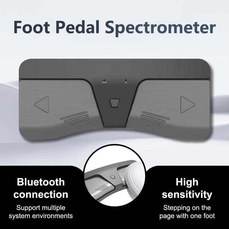 Беспроводная Bluetooth-педаль для перелистывания страниц Интеллектуальная беспроводная BT-педаль для перелистывания страниц Для электронных книг Пианино Гитара Ноты Перелистыватели