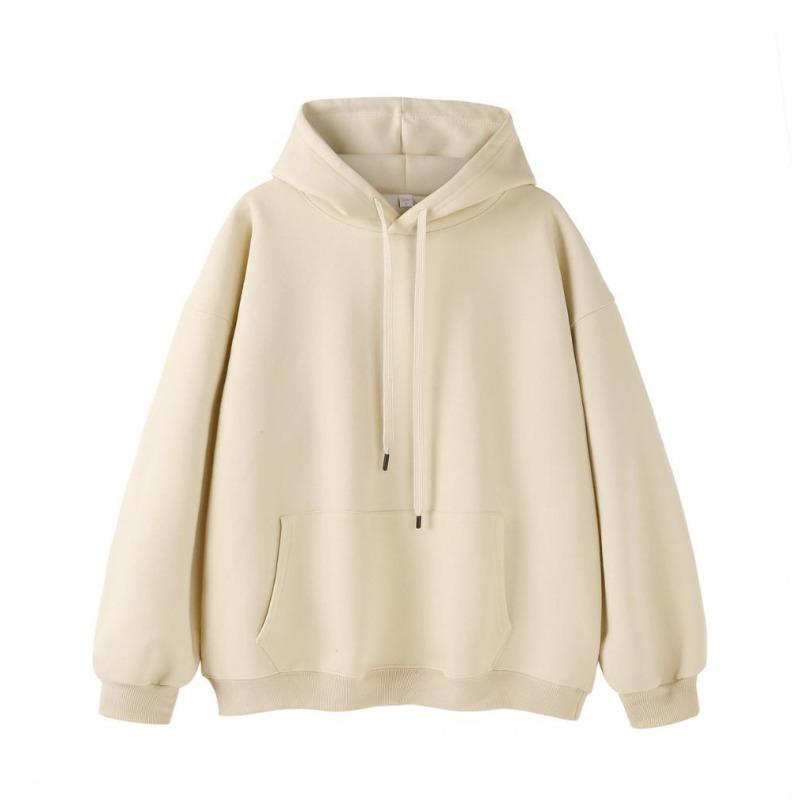 Осенне-зимний тренд Большой размер Комбинированный Свободный и Универсальный Повседневный Худи Мужской