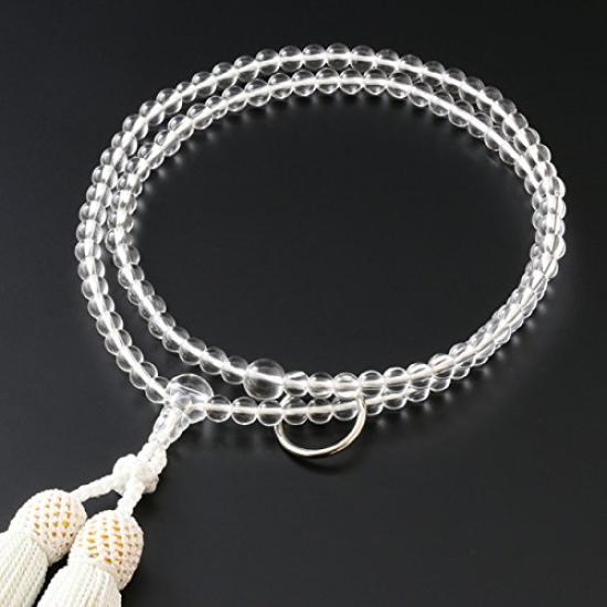 Киотский буддийский алтарь четки хаяси молитвенные четки сото дзен подлинные хрустальные официальная церемониальная сумка четки киотский (Для женщин) [Набор бусин] SW-098