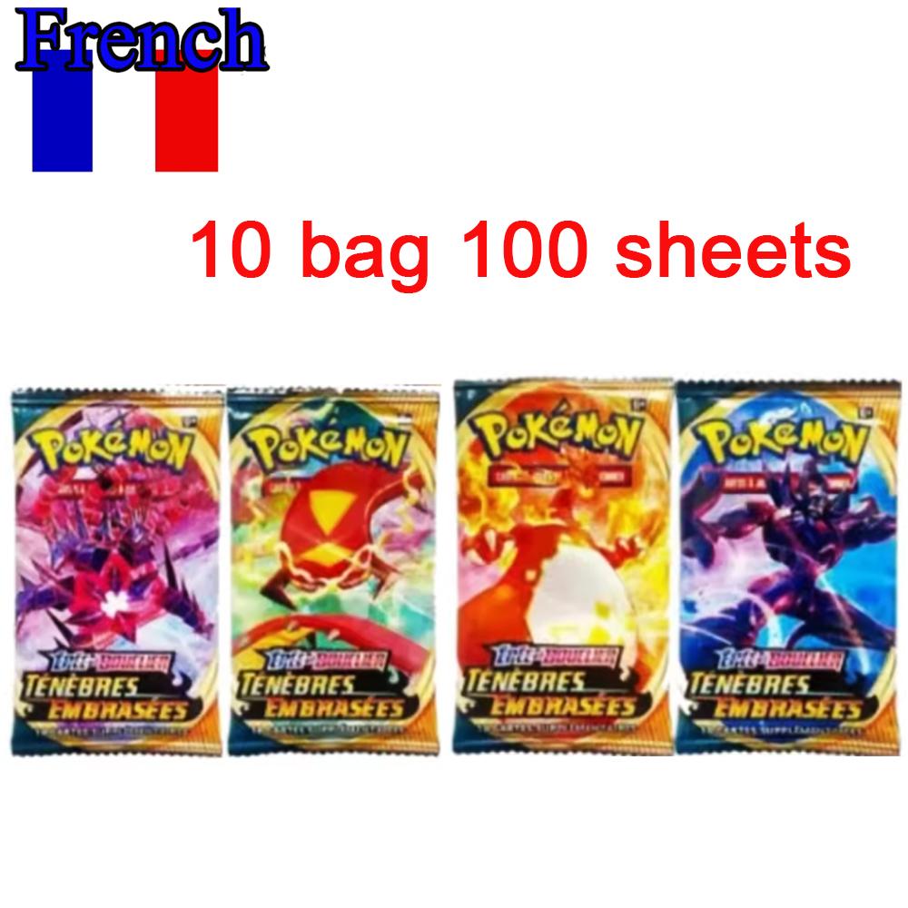 Набор из 42 карточек покемонов MEGA EVOLUTION для игр и сражений, Lost Origin Pokemons Box с изображением Пикачу из аниме, коллекционные карточки с покемонами, разработанные для детей.