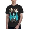 Мужские футболки Ghost Meliora с коротким рукавом 100% полиэстер Круглый вырез Спортивная футболка Футболка с принтом Летний топ Большой