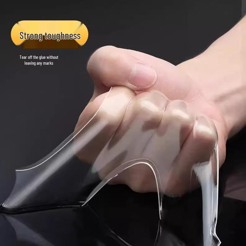 Прозрачная акриловая двусторонняя бесшовная водонепроницаемая нано-лента высокой вязкости