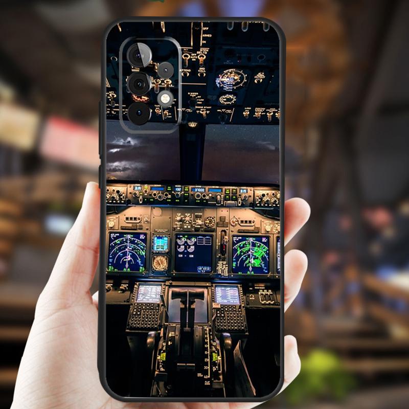 Кейс пилота для самолета для Samsung Galaxy A32 A56 A16 A15 A22 A52 A54 A14 A26 A36 A55 A35 A05 A06 A53 A33 A13