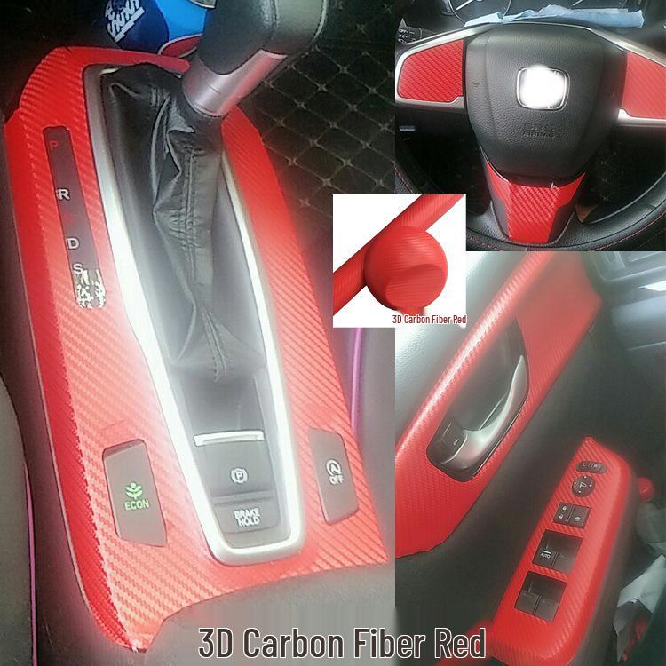 Honda Lingpai 19-20 Interior Sticker: Console & Gear Lever Decoration Film