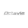 HGWE4 Bright silver Metal car Rear trunk Decals Emblem badge sticker For Skoda 4x4 Yeti Octavia Superb Fabia Kamiq Karoq Kodiaq Rapid