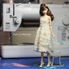 Одежда для кукол платье-комбинация SAJ OBITSU msdr-26-5310 Кремовый цвет (для Момоко, Дженни, тело, тело)