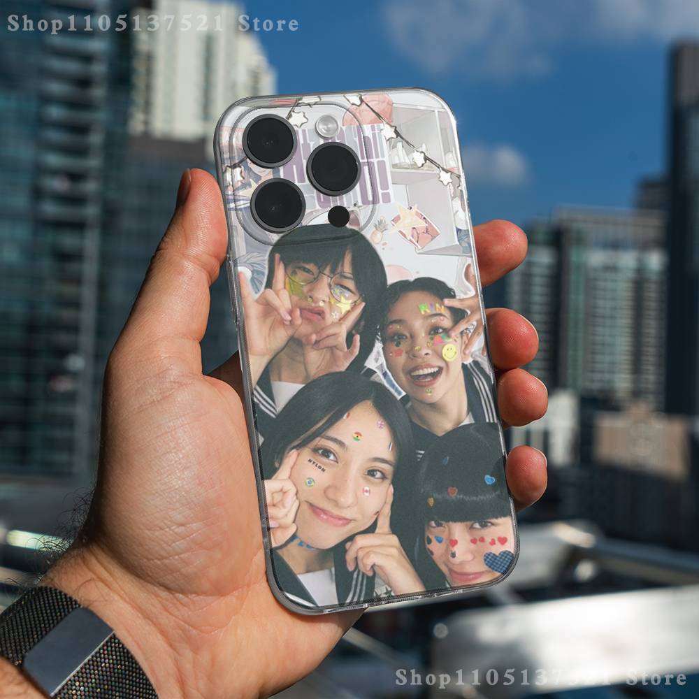 Atarashii Gakko Phone Case For iPhone 17,16,11,15,13,14,12,Air,Mini,Plus,Pro,Max,Plus,E Clear Soft Shell