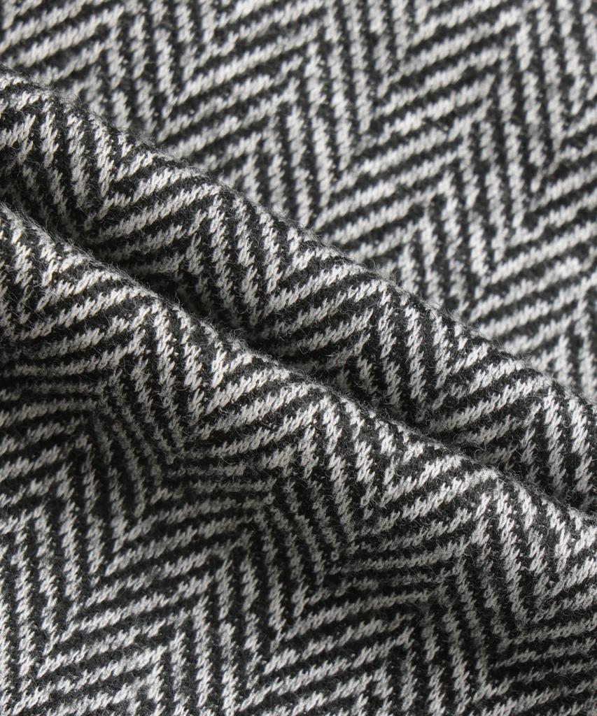 Brooks Brothers Herringbone Knit Jacket (Grey) (Bbjsmmf301)