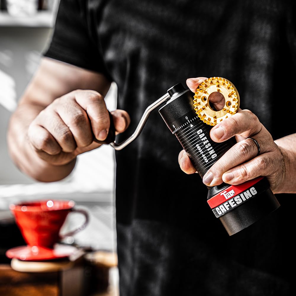 CafeSing ORCA go Ghost Burr Hand Coffee Grinder.