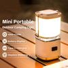 1PC Outdoor Portable Camping Light Retro Atmosphere Light With Handle Type-C Charging Emergency Flashlight