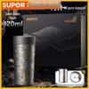 Умный термостакан Supor Smart Titanium с дисплеем температуры