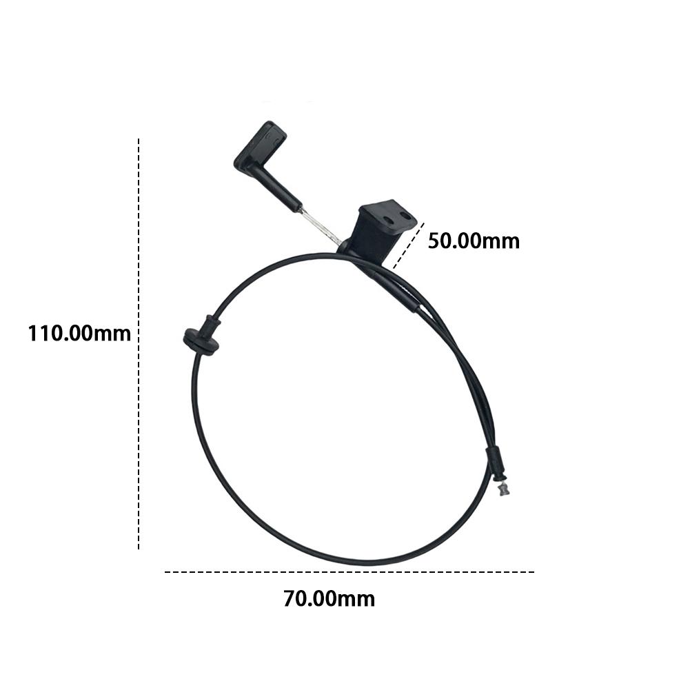 Hood Release Cable Replace 74130-S5D-A01ZA Car Engine Hood Release Cable Compatible with for Civic 2016-2022