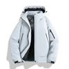 Unisex Thick Winter Hooded Cotton Puffer Jacket Windproof Warm Outdoor Casual Coat Men Women