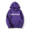Essential Streetwear Couples Hooded Sweatshirt Unisex Oversized Pullover Casual Wear