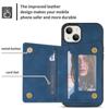 Zipper Card Holder Phone Case For iPhone 14