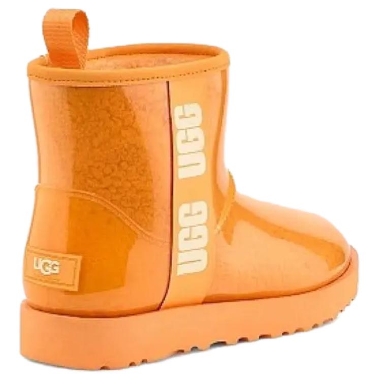 UGG CLASSIC CLEAR MINI Abrasion Resistant Short Snow Boots Women's Yellow 1113190-PPNG