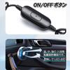 Автомобильный держатель для напитков со встроенным USB и большим вентилятором, совместим с 12В/24В, держатель, размер.