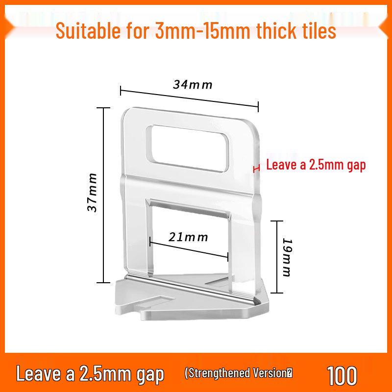 Инструмент для выравнивания плитки: Проставка для регулировки расстояния и позиционирования