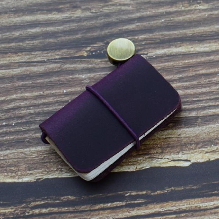 1 шт. крошечный кожаный блокнот карманный блокнот мини винтажный ретро милый кавайный портативный ежедневник органайзер дорожные принадлежности