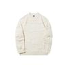 Li Ning X Jackie Chan Kung Fu Series однотонный свитер с круглым вырезом мужской свитер Paper-White AMBT125-1
