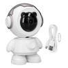 Wireless Security Camera 1080P Auto Tracking Motion Sensor Night Vision APP Control Robot Shaped