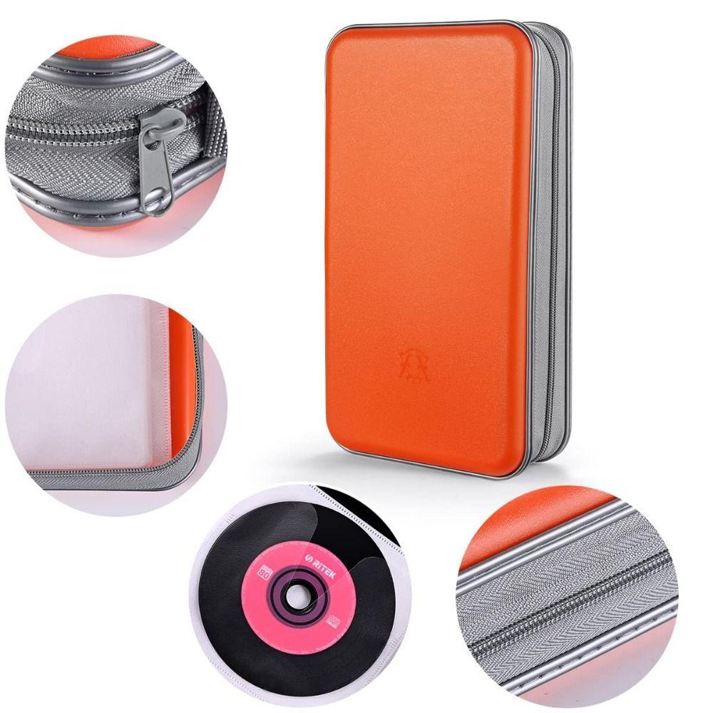Storage DVD Bag 96 Capacity CD Case Wallet CD Storage Box CD Case Holder  Car Use