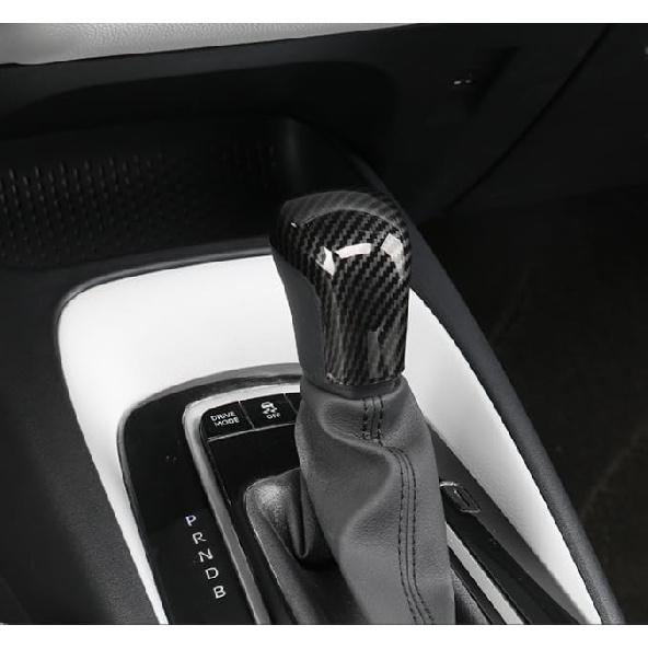 Накладка на ручку переключения передач автомобиля под карбон для Toyota Corolla 2019-2023