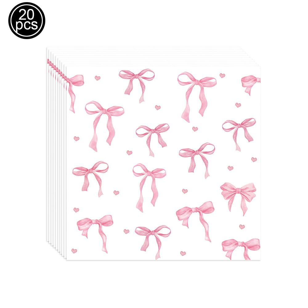 6/12 шт. Розовые Банты Акриловые Брелоки Кокетливые Банты Украшения для Дня Рождения Принадлежности Подарки для Детей Девочек Розовые Банты Сувениры для Вечеринки