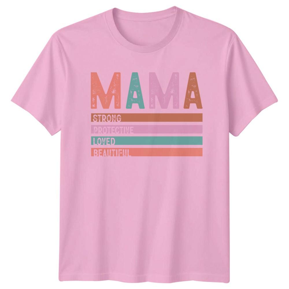 Mama Strong Protective Loved Beautiful TShirt Mothers Day Gift