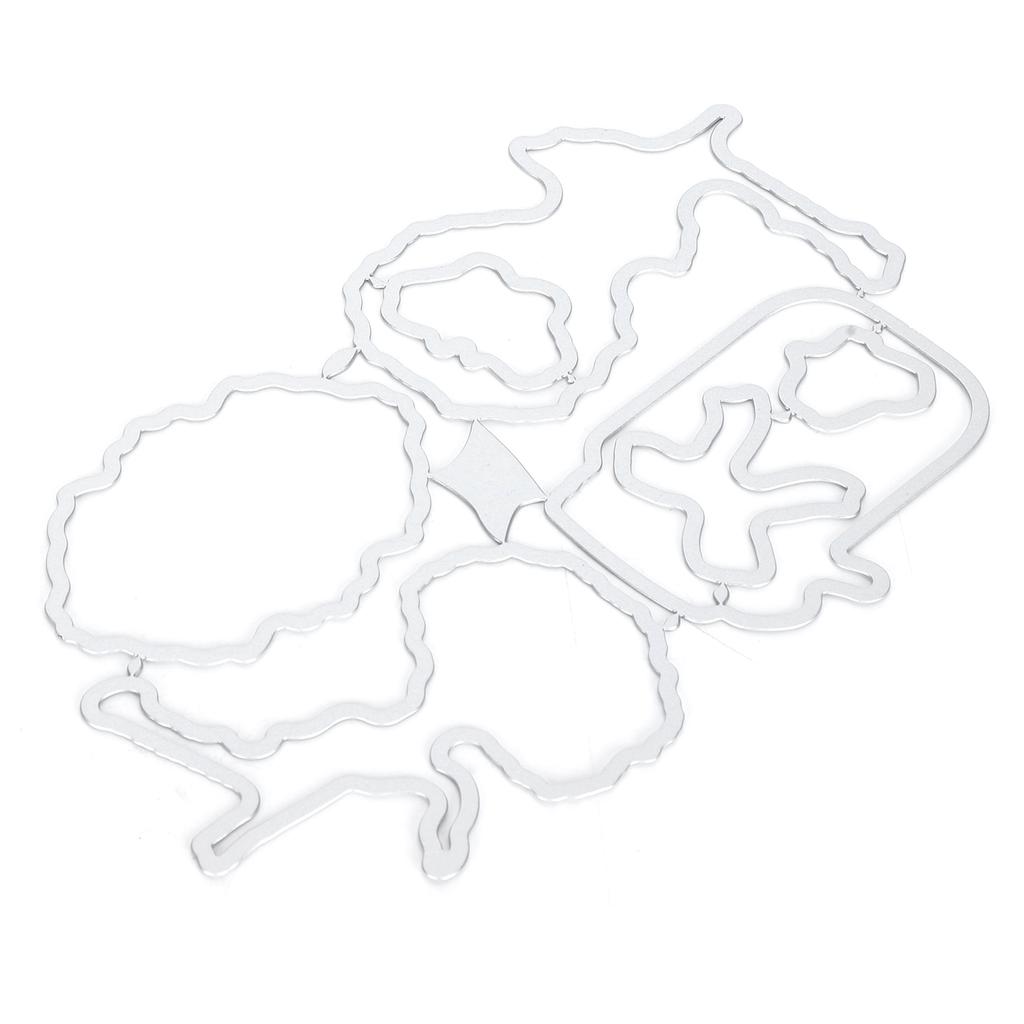  Clear Stamp Transparent Wishing Bottle Flower Pattern  HandMade Decoration