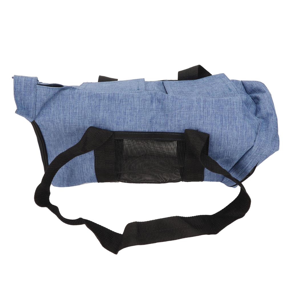 Cat Grooming Carry Bag Adjustable Neck Circumference Breathable Foldable Portable Pet Bathing Bag